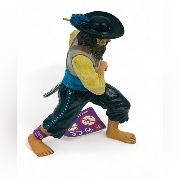 Safari Ltd Pirate Figure Gunner Phillip Morton 3” With Tag - Picture 4 of 7